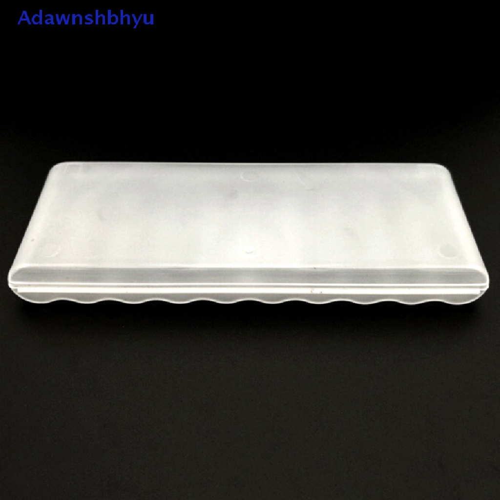 Adhyu Kotak Penyimpanan case cover holder Plastik Portable Untuk 10pcs AA ID