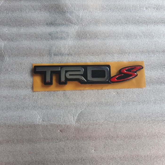 emblem TRD S agya ORIGINAL