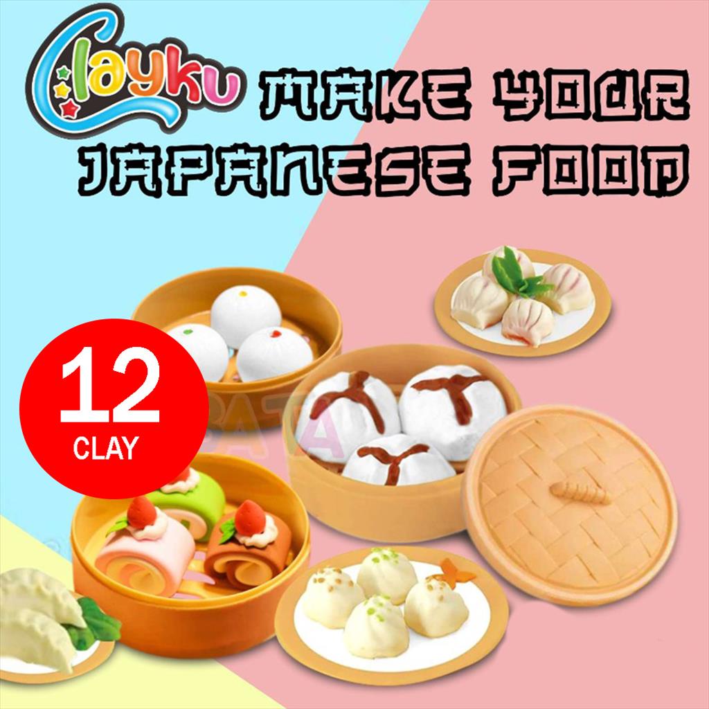 Mainan Anak 12 Clay Dan Tempat Dimsum/ Mainan Masak Masakan Lengkap YL8 ( YOGOBATA )