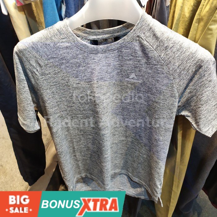 Kaos Cewek EIGER1989 SINKA SS ACTIVE TEES WS Tshirt Abu 91000 6766 Ori  AWET KEREN KECE