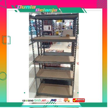 Tactix Rak Besi 5 Tingkat