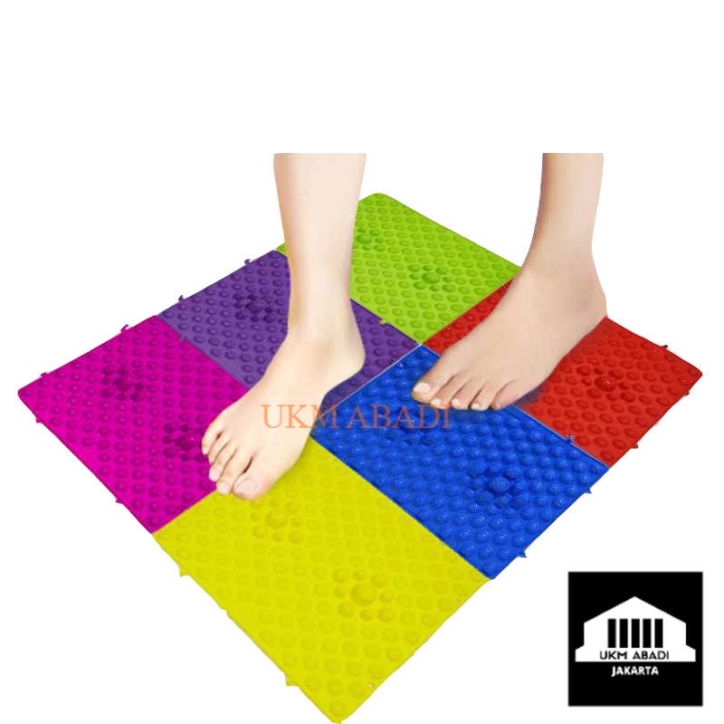 Yoga Pilates Matras Pijat Refleksi Kaki Yoga Foot Massage Pad RX305