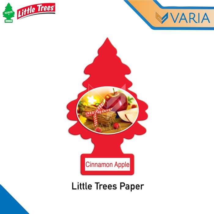 Little Trees Paper Cinnamon Apple Parfum Pengharum Mobil Gantung