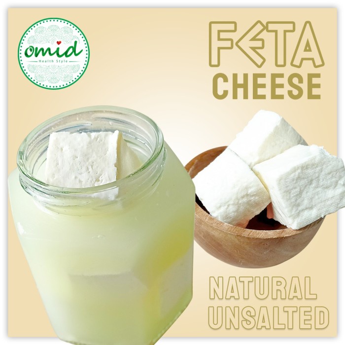 

[Ready Stock] Feta Cheese (Keju Feta Yunani) 250gr