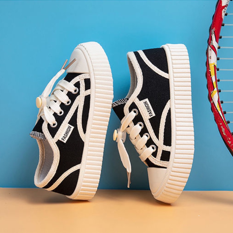 COD BAYAR DITEMPAT &gt; &gt; &gt; 30223 Sepatu Sneakers Kanvas Anak Perempuan / Laki-Laki Fashion With Box