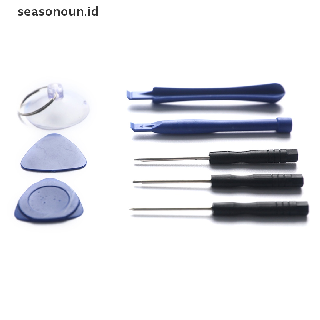 Seasonoun 8in1 Kit Reparasi Handphone Obeng Mini Set Spudger Pry Opening Tool.