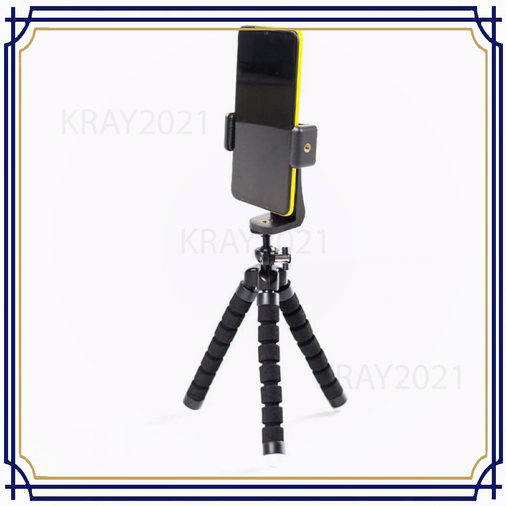 Smartphone Clip Bracket Holder Mount Tripod Monopod -TP184