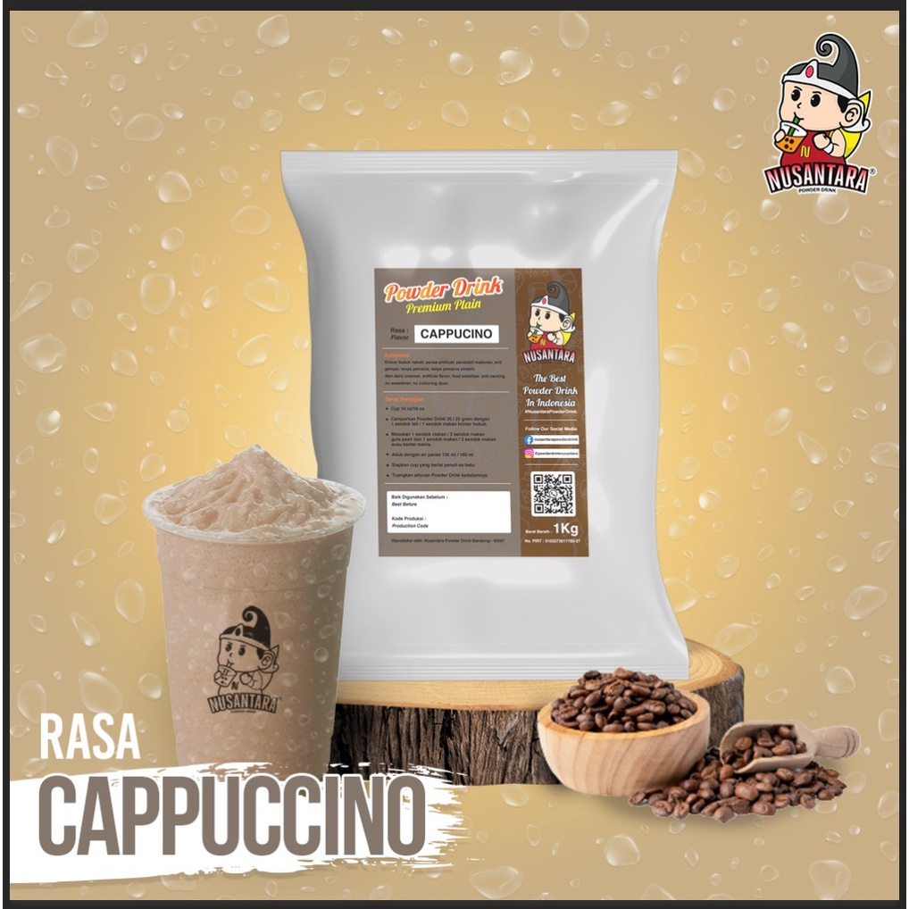 

Bubuk Minuman CAPUCCINO Powder 250 gram - POWDER DRINK