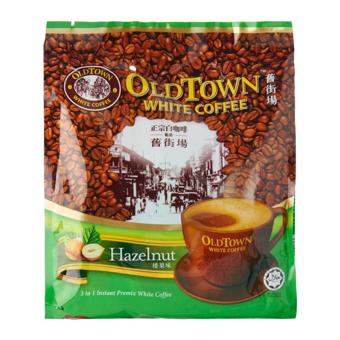

[Coffe Powder] Oldtown White Coffee Hazelnut 3 in 1 / Oldtown Hazelnut Coffee / Kopi