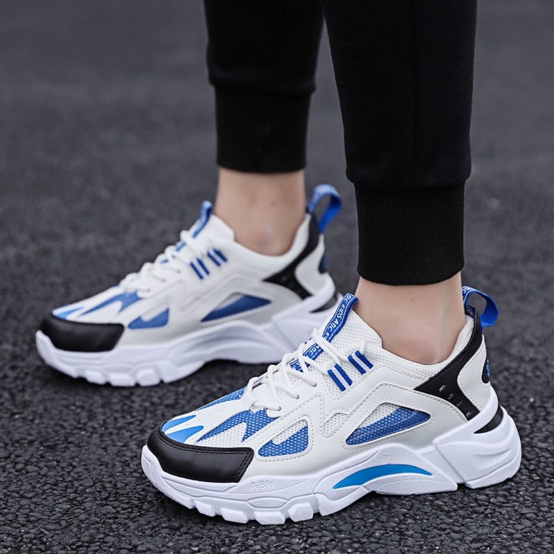 GROSIRTAS LV0232 Sepatu Sneakers Pria Import Sport Shoes Sepatu Casual Pria Breathable Trendy