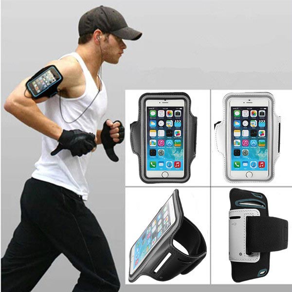 Tas Sport Jogging Armband Case Universal XL holder hp di lengan strap dompet tas bag