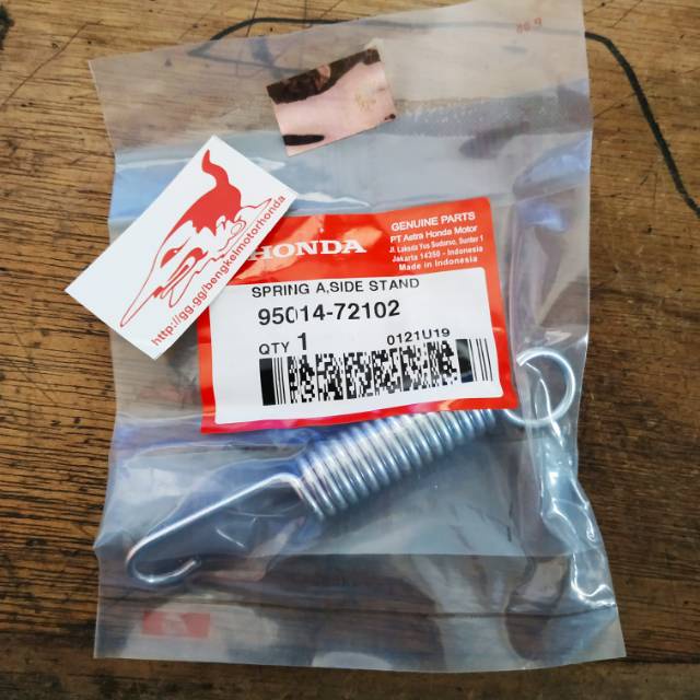Spring A Side Stand Per Standar Samping Vario Beat Scoopy Spacy Supra Revo Blade Ori AHM 95014-72102