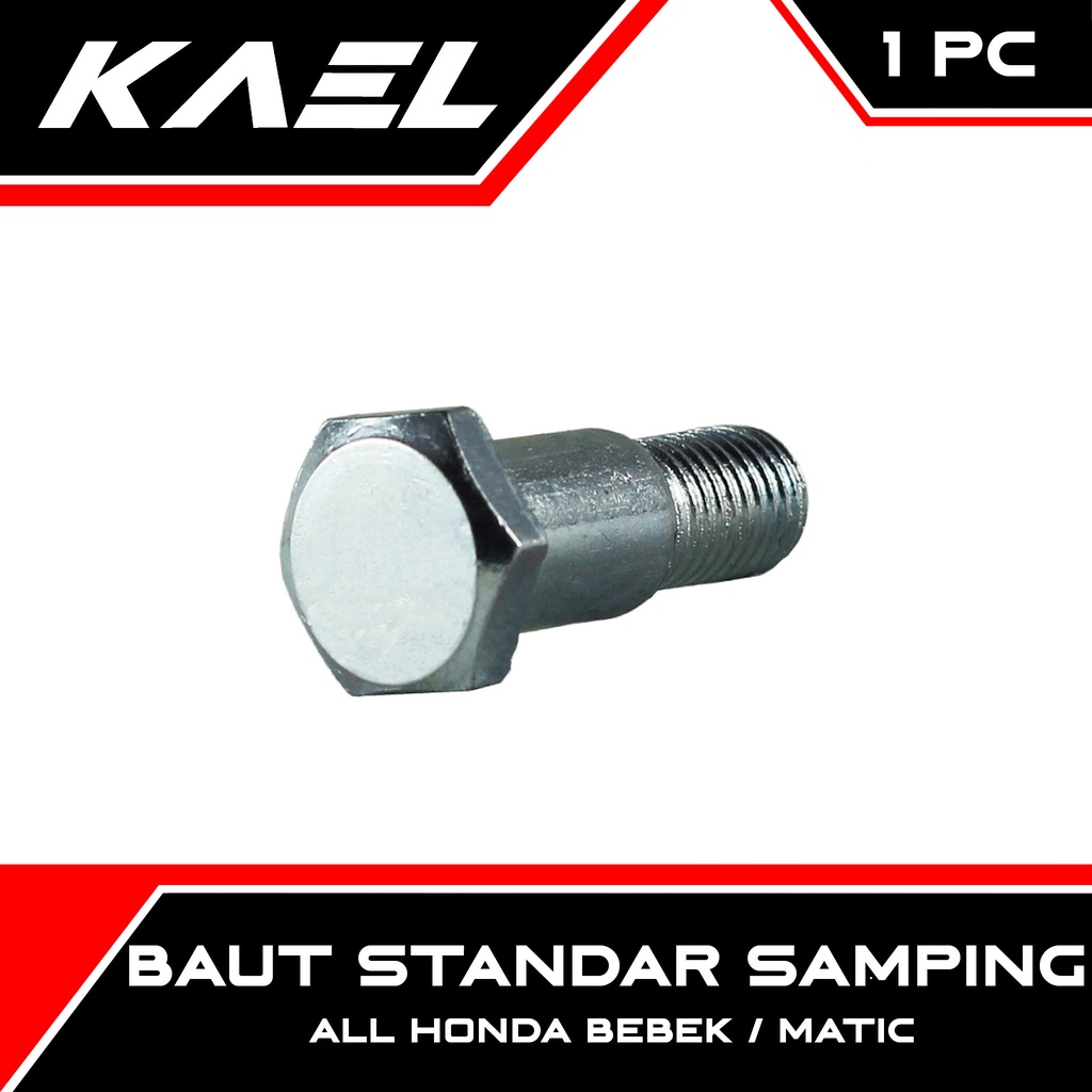 Baut Standar Samping Semua Motor Honda Bebek &amp; Matic Baud Bolt Setandar