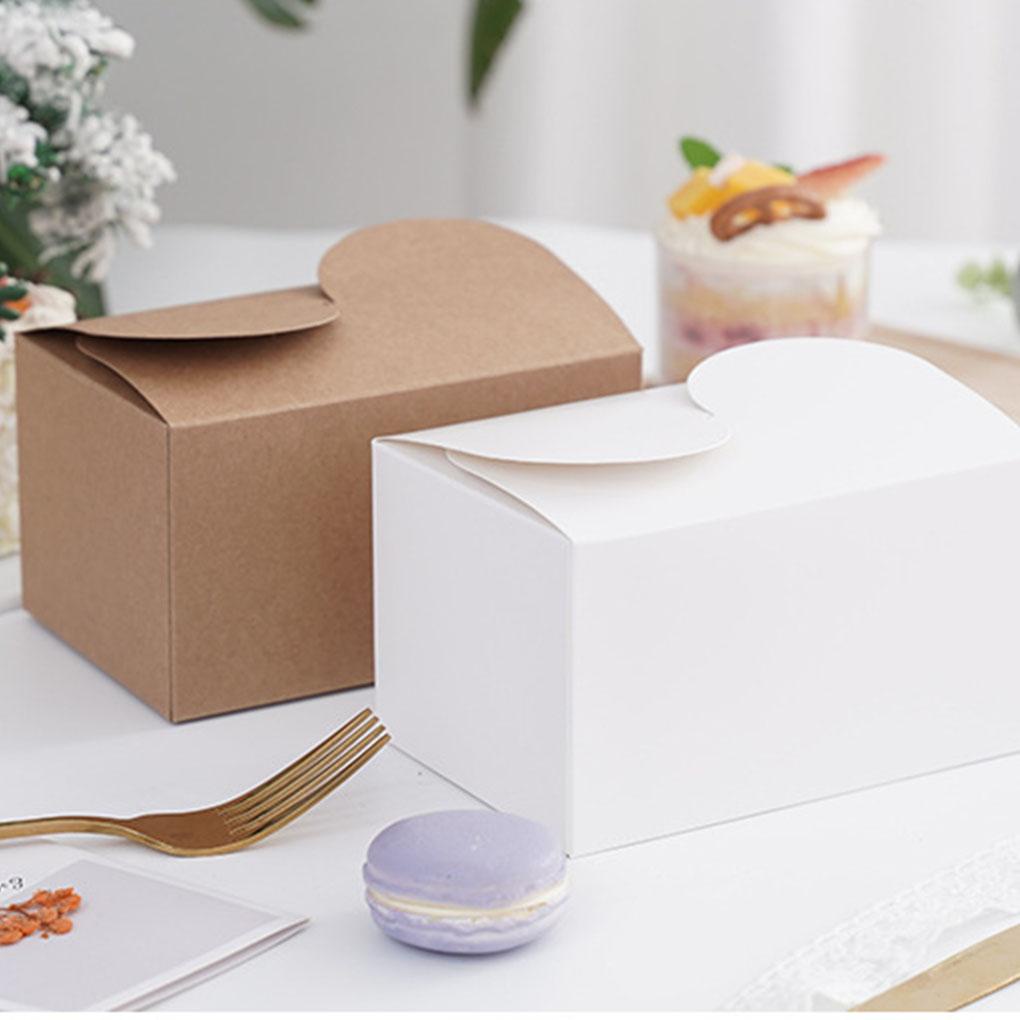 Paket Kotak Tempat Penyimpanan Hadiah Tempat Pengerjaan Permen Tahan Debu Aksesoris Rumah Tangga Liburan Kotak Kardus