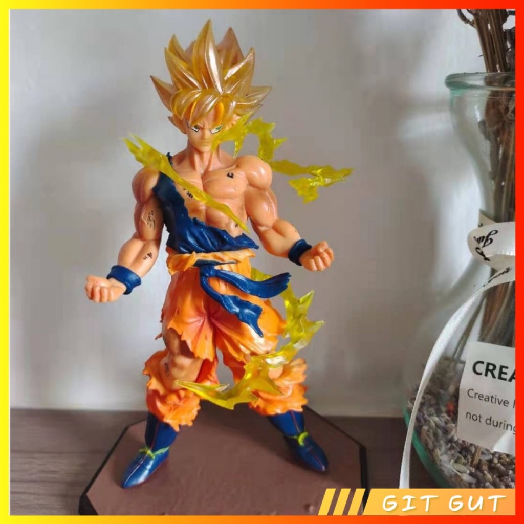 Action Figure Pajangan Dragonball Dragon Ball Z Son Goku Super Saiyan