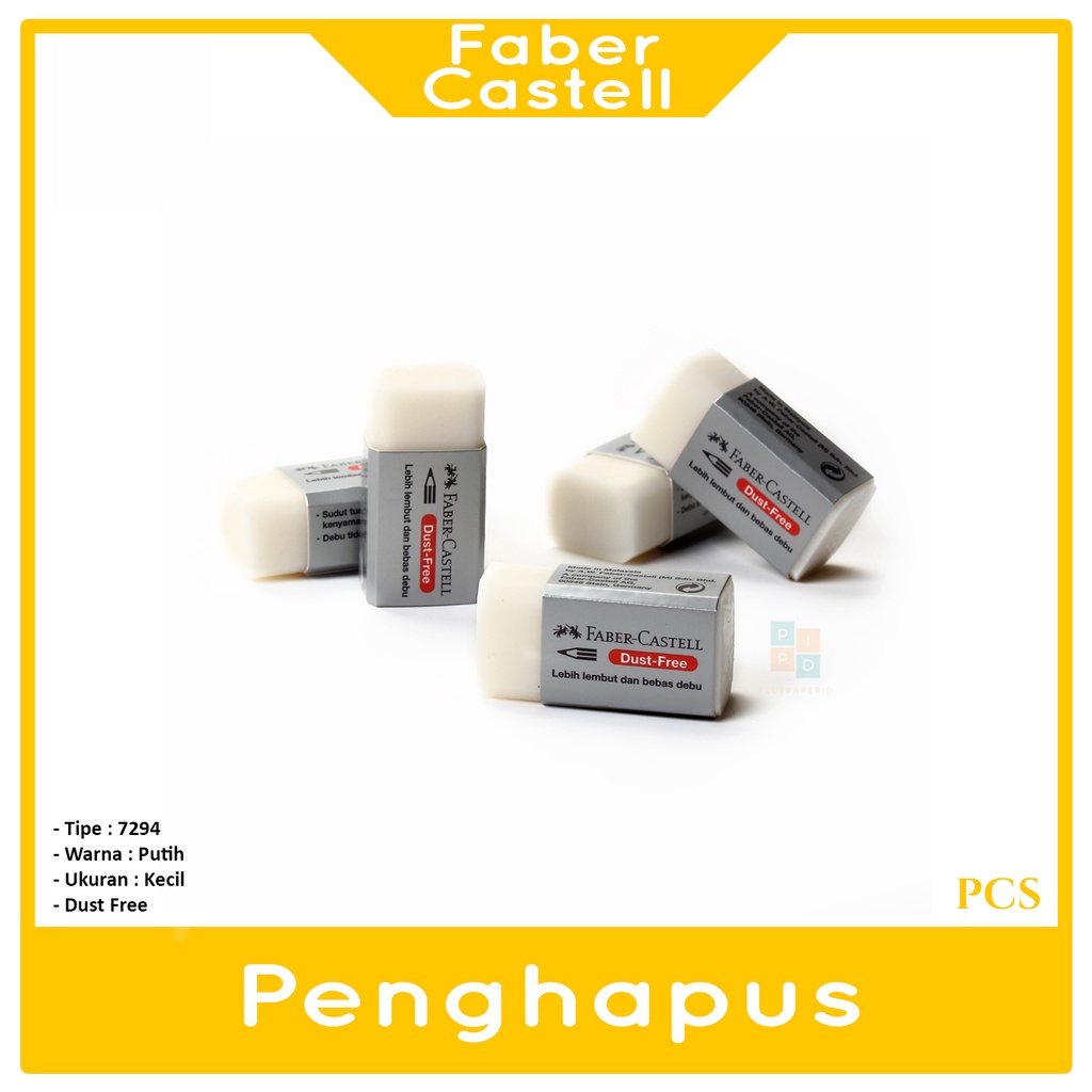 

Faber Castell - Penghapus Stip Kecil Putih - Pcs