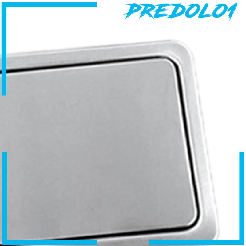 [Predolo1] Penutup Tempat Sampah Tutup Flap Lid Flip Built Stainless Steel Balance Untuk Outdoor