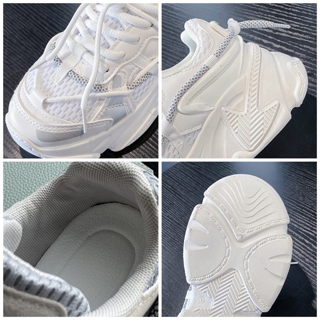 GROSIRTAS &quot;FREE BOX&quot; LV0240 Sepatu Sneakers Wanita Sport Shoes Sepatu Olahraga Wanita Korean Style