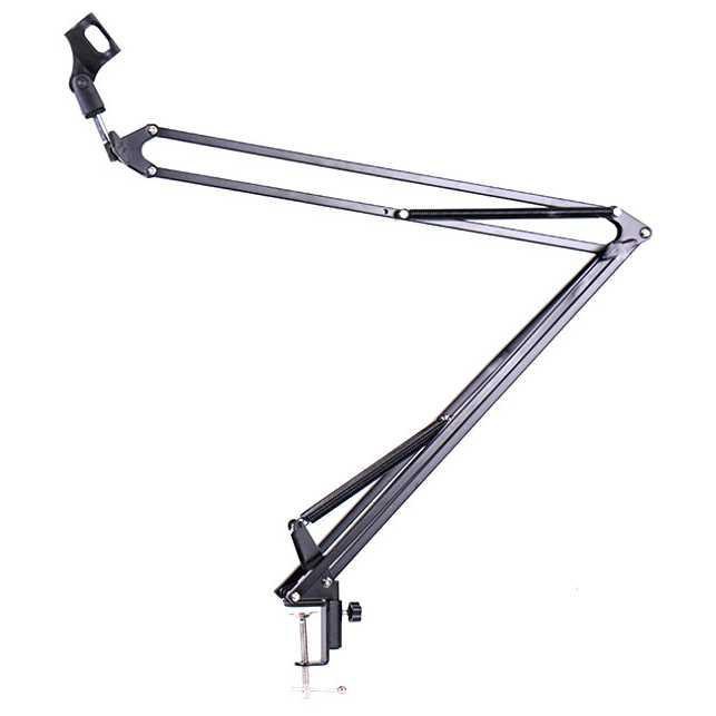 Condenser Microphone Suspension Boom Scissor Arm Stand - NB-39 ( Mughnii )