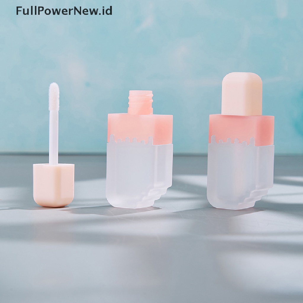 POWER 5ml Empty Lip Gloss Tube Ice Cream Refillable Lip Balm Bottle DIY Container ID