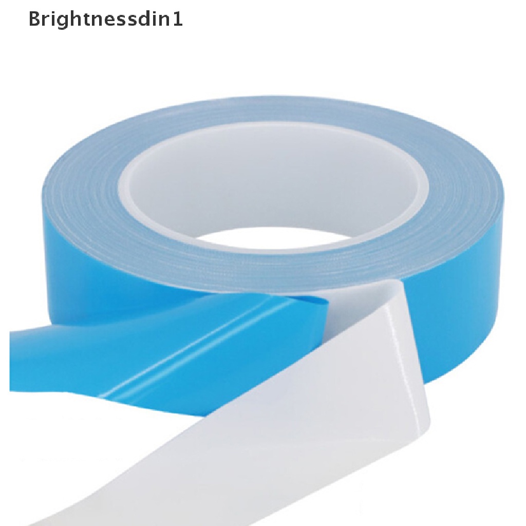 [Brightnessdin1] 25m/roll Selotip Konduktif Thermal Dua Sisi Untuk Chip PCB LED Strip Heatsink Butik