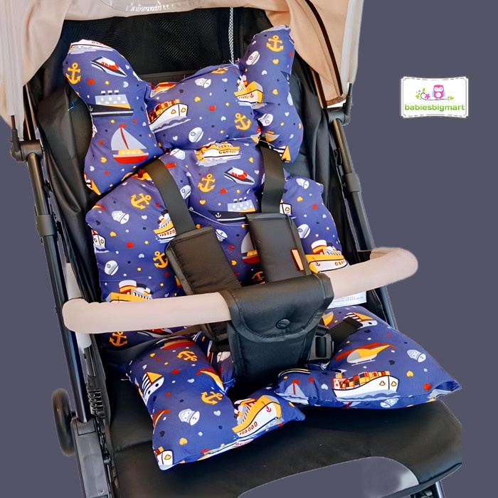 Alas Stroller Bayi Universal 5 Lubang Baby Car Seat Pad Kereta Dorong