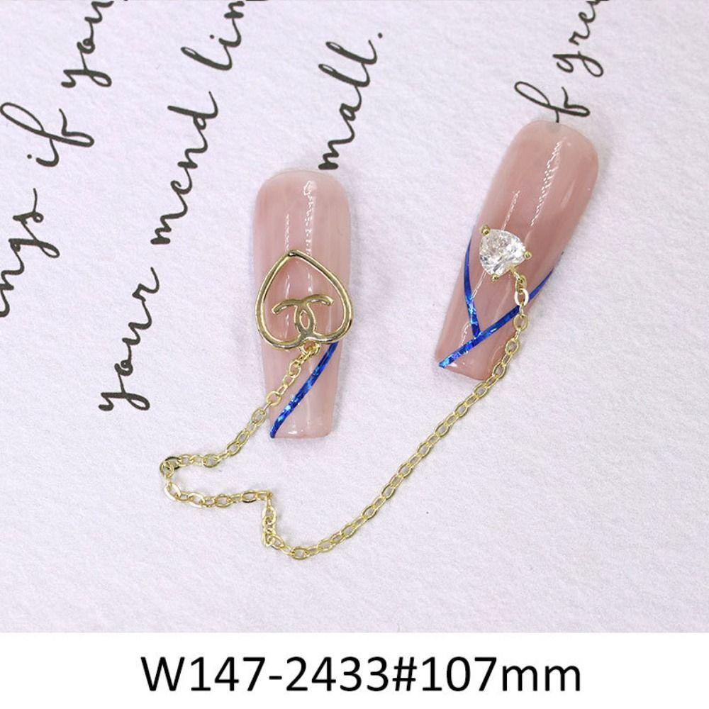 Mxbeauty Flash Manicure Aksesoris 3D DIY Rantai Mewah Rhinestones Top Brand Rhinestone Dekorasi