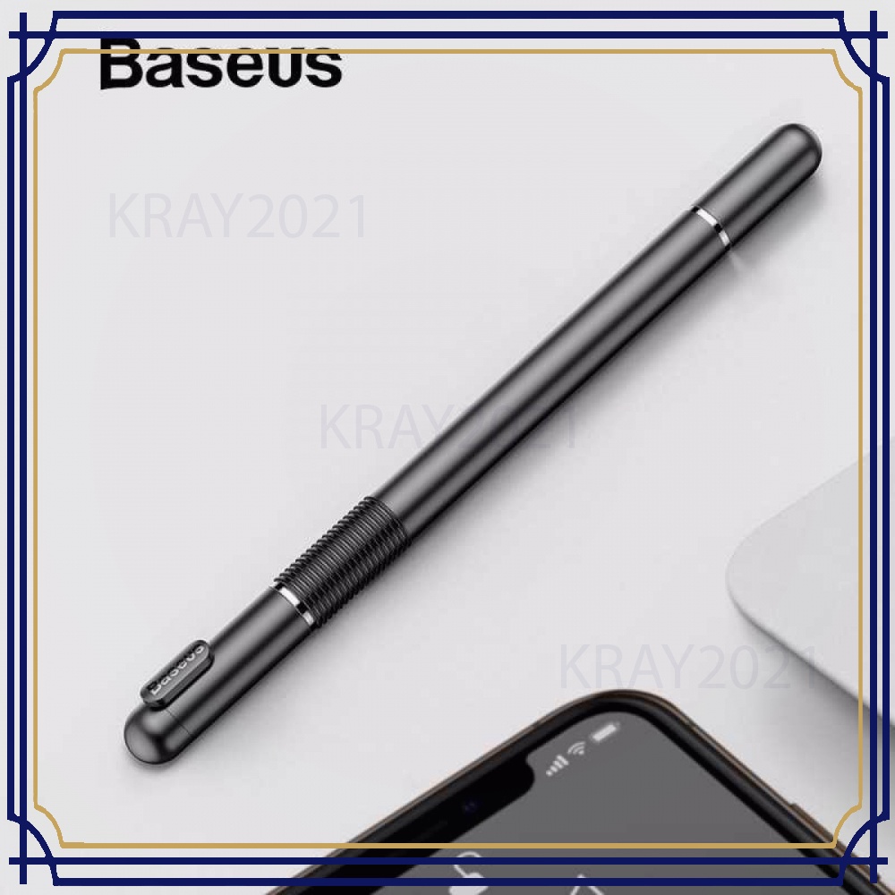 2 in 1 Capacitive Touch Screen Stylus Pen Aluminium -SP155