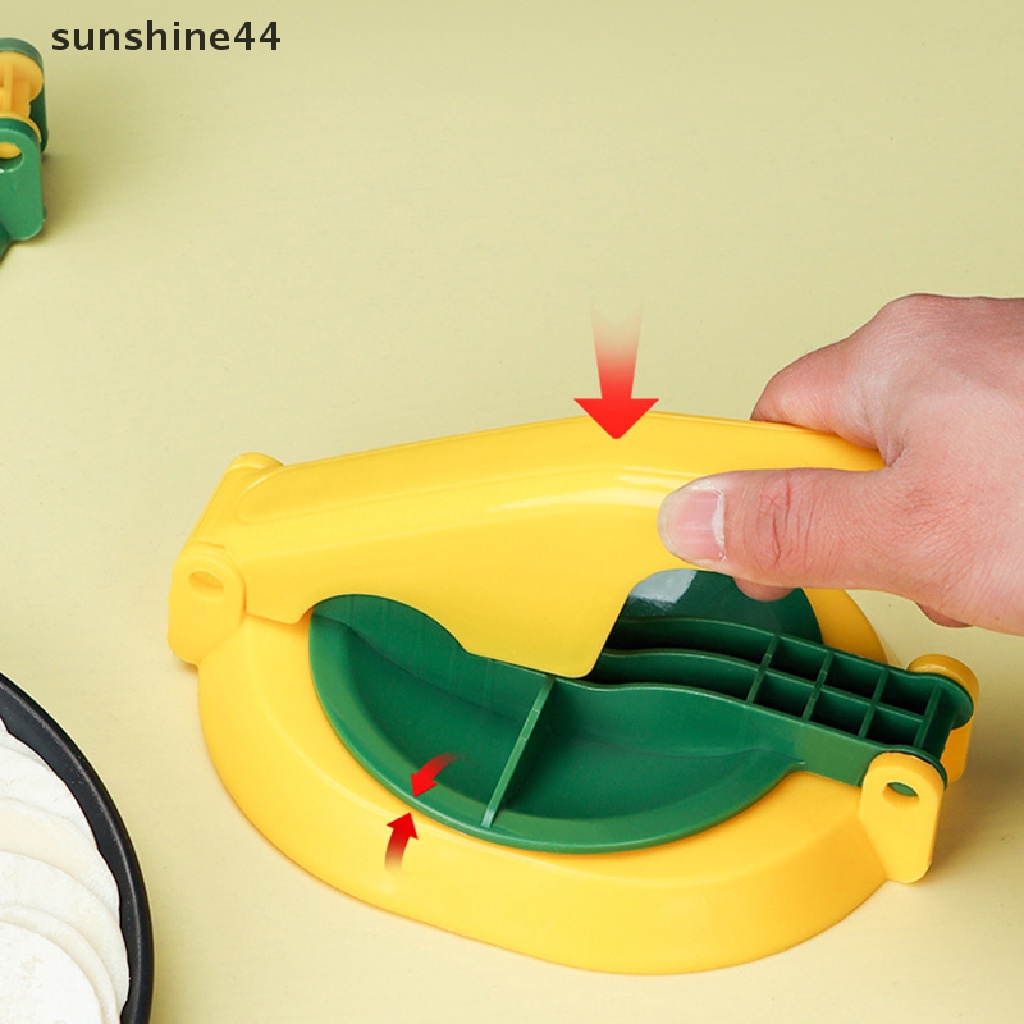 Sunshine 1Pc Dumplings Maker Alat Penekan Adonan Dumpling Skin Artefak Cetakan Press Kulit ID