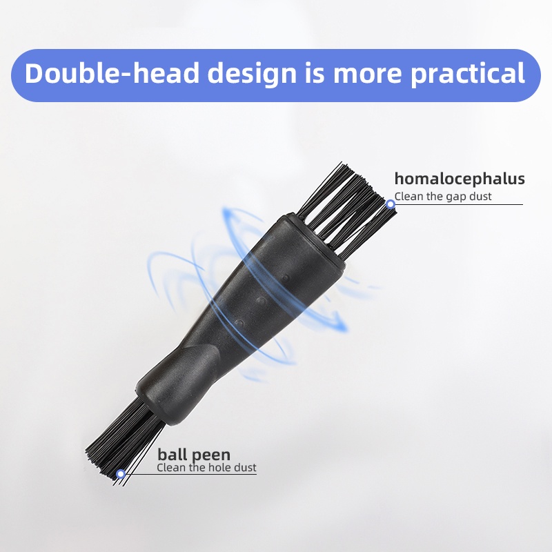 [Harga Grosir] Alat Pembersih Lubang Speaker Ponsel Kualitas Tinggi Sikat Celah Elektronik Sikat Debu Keyboard Plastik Sikat Pembersih Silet Berkepala Dua