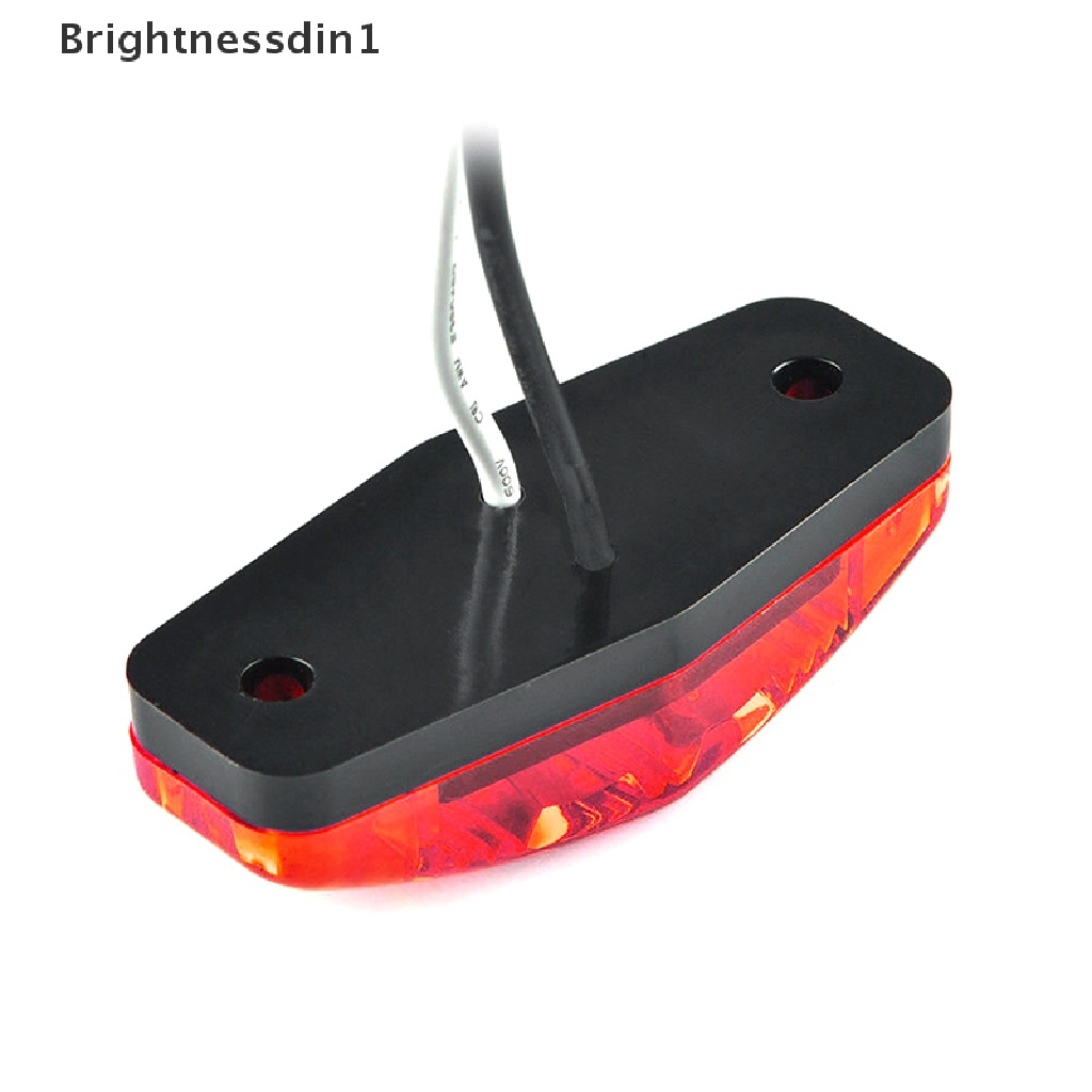 [Brightnessdin1] 1x 12V LED 2.5 &quot;Lampu Clearance Penanda Samping Turn Light Untuk Truk Trailer Caravan Boutique