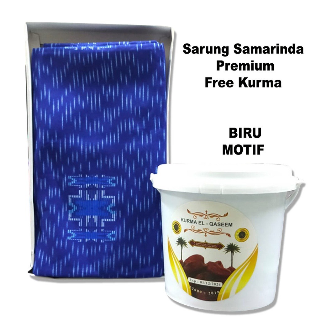 Sarung Samarinda Premium Gratis Kurma Ember