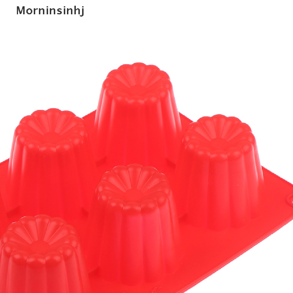 Mornin Cetakan Silikon DIY Untuk Handmade Membuat Silinder Aroma Lilin 6 Cavity Molds id