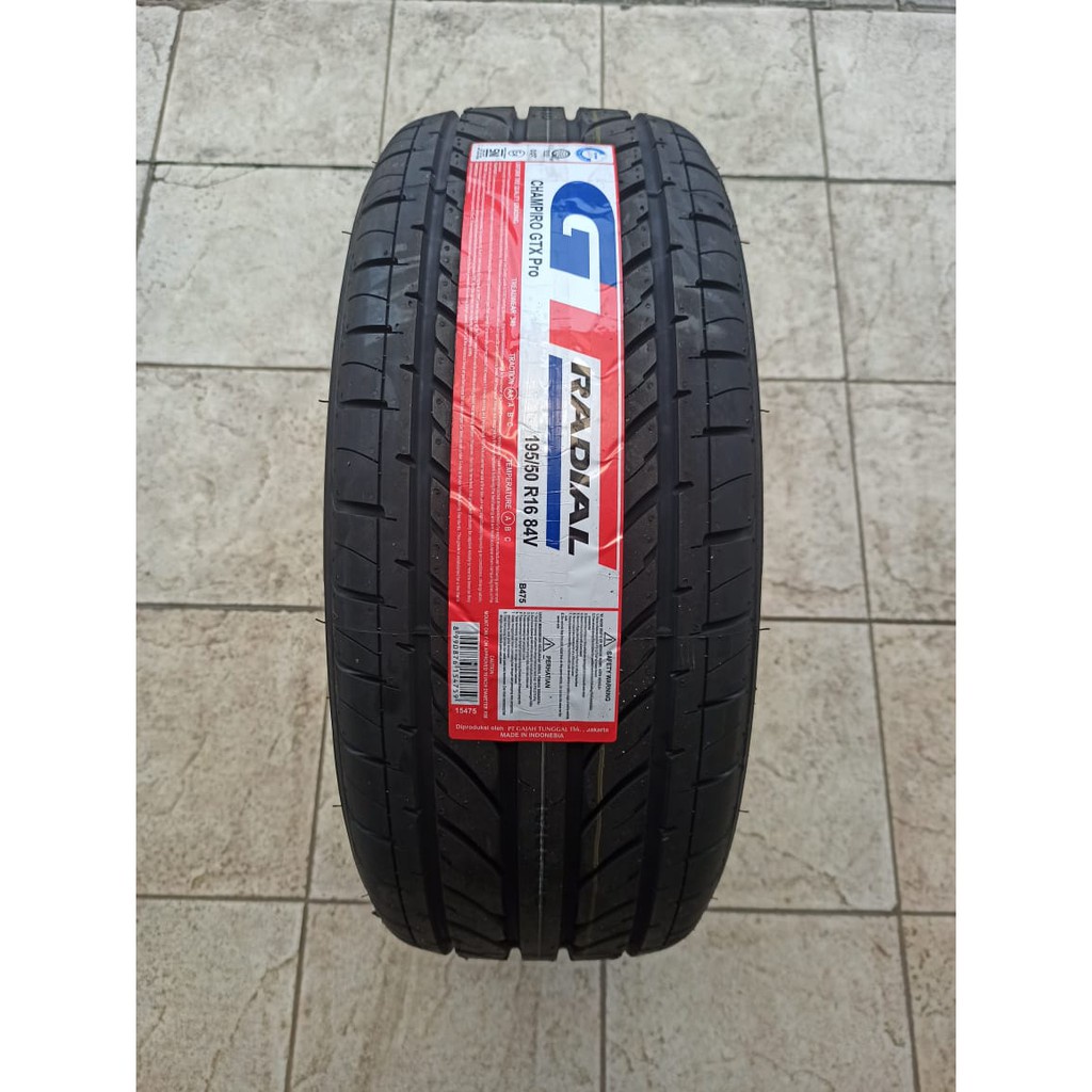 GT Radial Champiro GTX Pro 195/50 R16 Ban Mobil