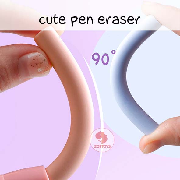 Zoetoys Cute Pen Eraser | Penghapus Pensil Mekanik Lucu Gambar Kartun Mechanic Korean Style Eraser Mechanic Pencil | Perlengkapan Menullis Sekolah Anak