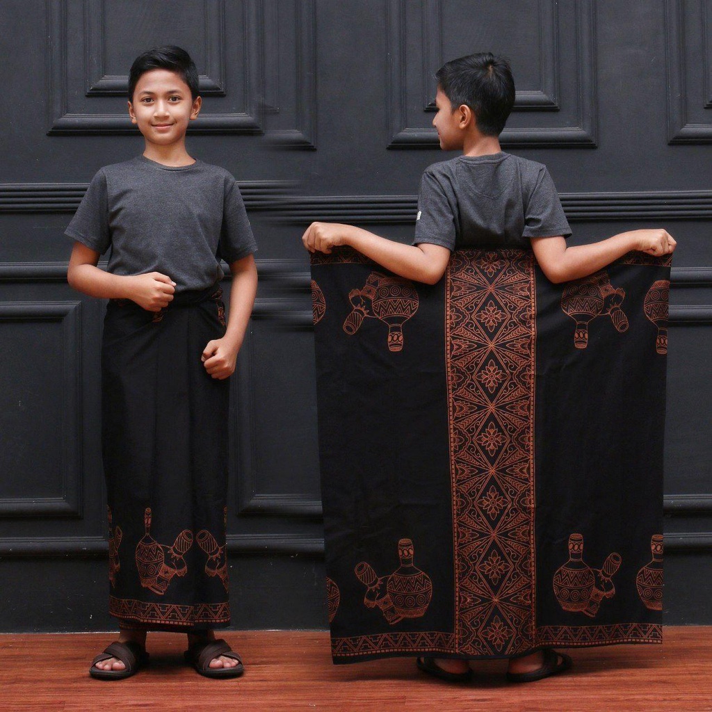 Batikid - Sarung Batik Katun Kekinian Anak SD - Kendi Series