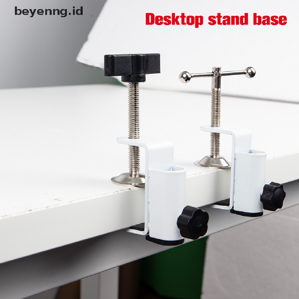 Beyen Aluminium Alloy Pengganti C-Clamp Desk Light Clamp Mount Holder Cantilever Untuk Desktop Lampu Meja ID