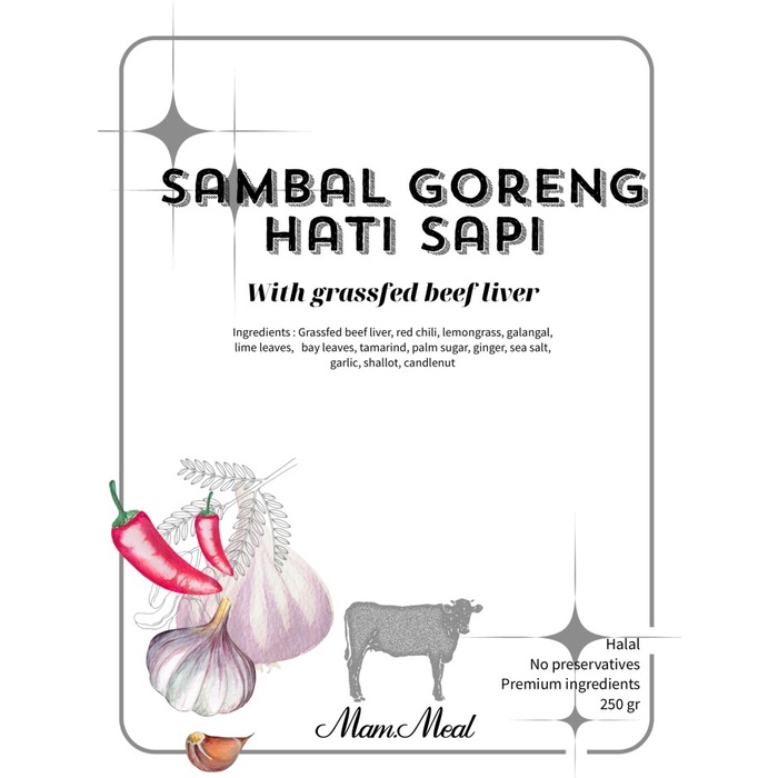 

Best Seller [COD] Sambal Goreng Hati Sapi by Mameal - 500 gr