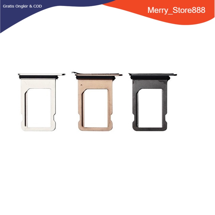 WMK Simlock Slot Tempat Dudukan Simcard Simtray Sim Tray Card Lock iPhone XS