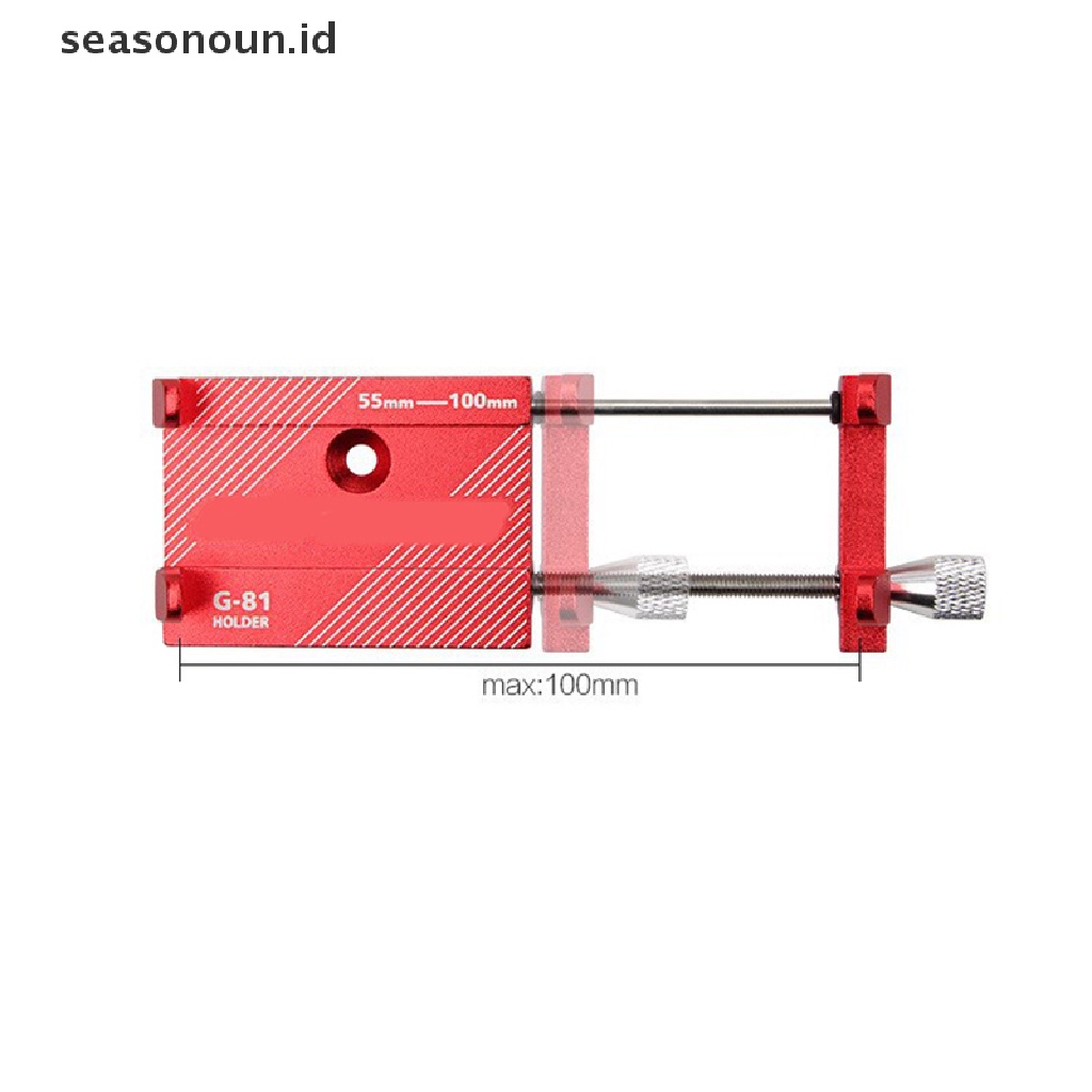 Seasonoun Penahan Ponsel Sepeda Paduan Aluminium Navigasi Universal Phone Holder.