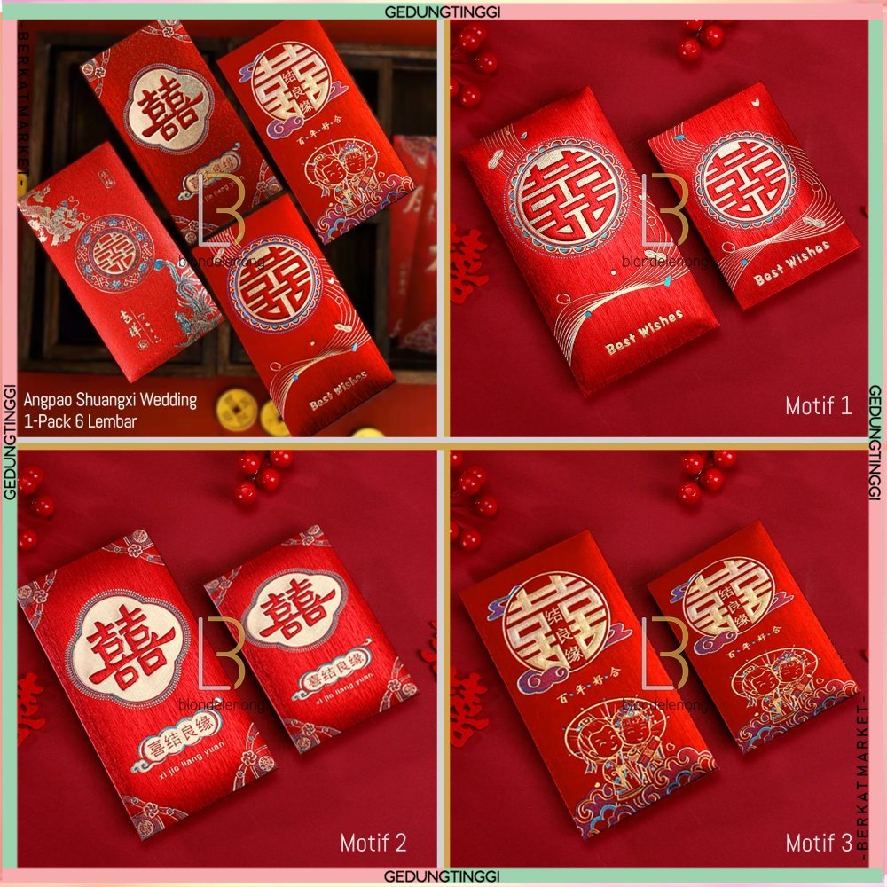 

Amplop Angpao Angpau Ampao Ampau Hongbao Dompet Kertas Sangjit Shuang Xi Suangxi Kado Hadiah Nikah Happy Wedding Pernikahan Kawin Kawinan Married Chinese Merah Emas Netral Unik Murah Premium Panjang Jumbo Pendek Kecil Mini Aesthetic Aestetic Elegan 2023