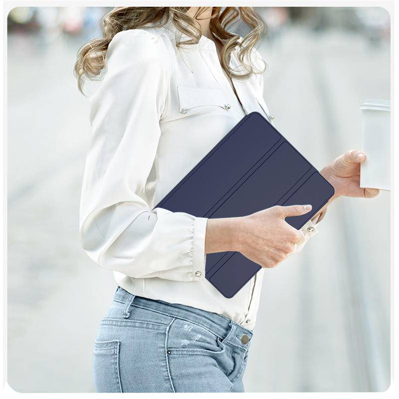 Untuk Samsung Galaxy Tab S8 S7 T870 T875 11inch Tri-fold Case Tablet Cover Pelindung Tablet Cover Untuk Samsung Galaxy Tab A8 A7 Lite 2021 X200 8.7 10.4 10.5 inch