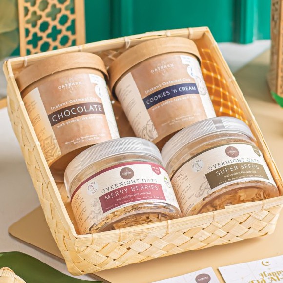 

Terlaris ✨ -Parsel Ramadan 'Kareem' OatBarn | Hampers Makanan Lebaran Parcel- 2.2.23