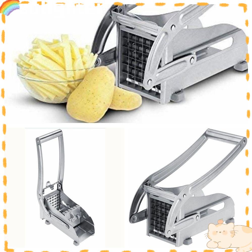 Solighter Potato Chipper Multifungsi Dapur Daily Tools Kitchen Gadget French Fries Slicer Chip