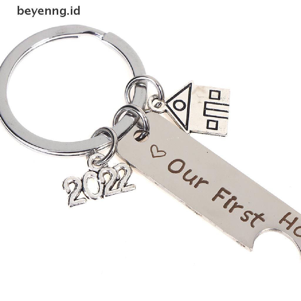 Beyen Our First Home House Keyring 2022 Couples Housewarming Gifts Lovely Gift ID