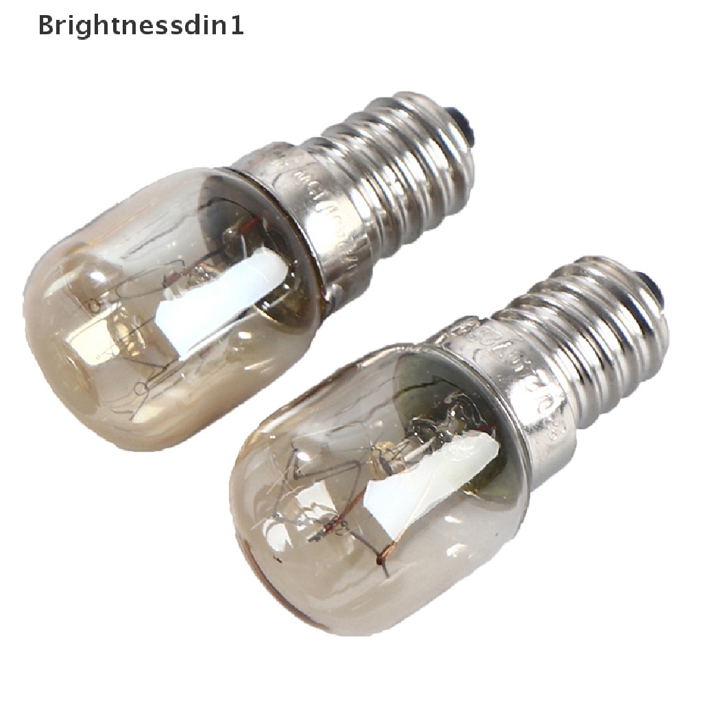 [Brightnessdin1] 220v E14s Tahan Suhu Tinggi Microwave Oven Bulbs Cooker Lamp Light Blub Boutique