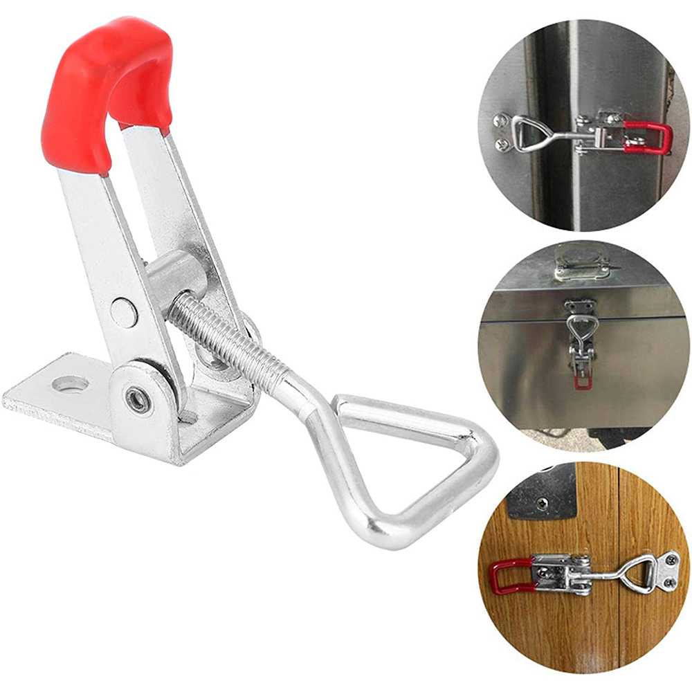 (BISA COD) FTIHSHP HELTC Penjepit Kayu Heavy Duty Quick Release Clamp Push Pull Toggle - GH-4001