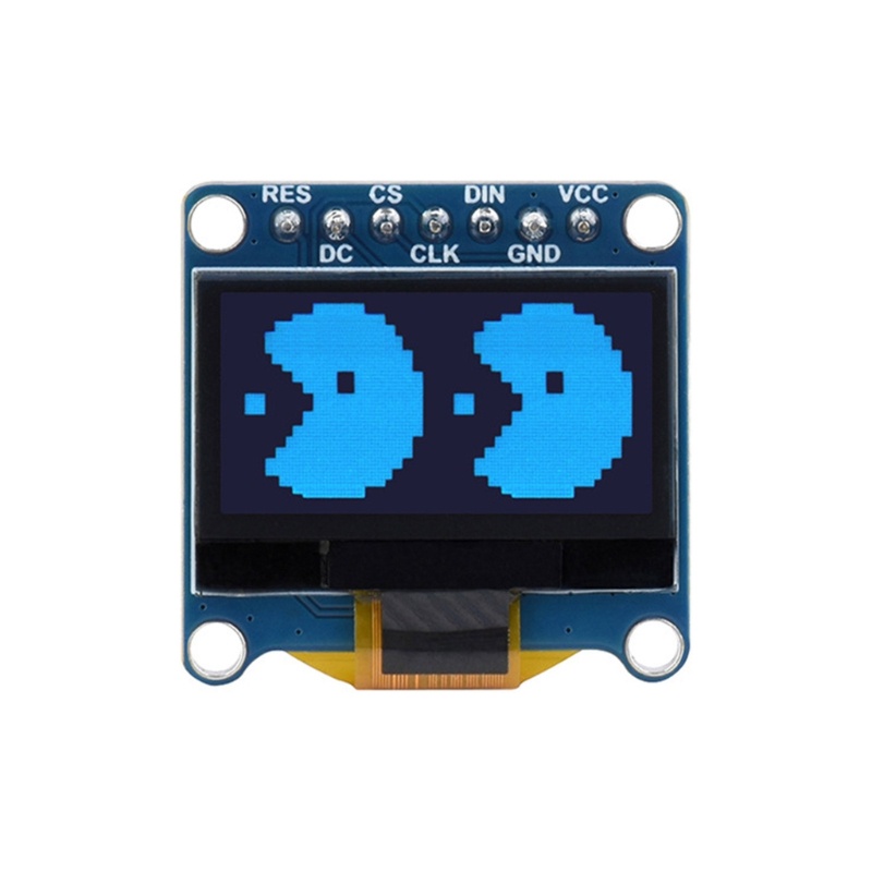 Zzz Oled0 96 Modul I2C SPI Komunikasi Komputer Display Biru Kuning +Biru Putih