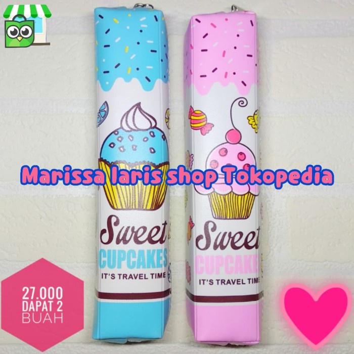 

✨BESTSELLER✨ - Kotak tempat pensil lucu cup cake & es krim- 1.2.23
