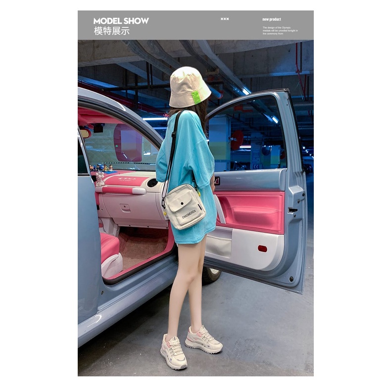 SHOEGALLERY "FREE BOX" LV0239 Sepatu Sneakers Wanita Fashion Sporty Import Motif Garis Necap Revela Fashion